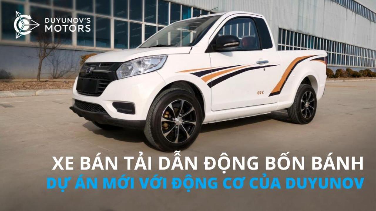 Xe bán tải dẫn động bốn bánh: dự án mới với động cơ của Duyunov từ ASPP Weihai