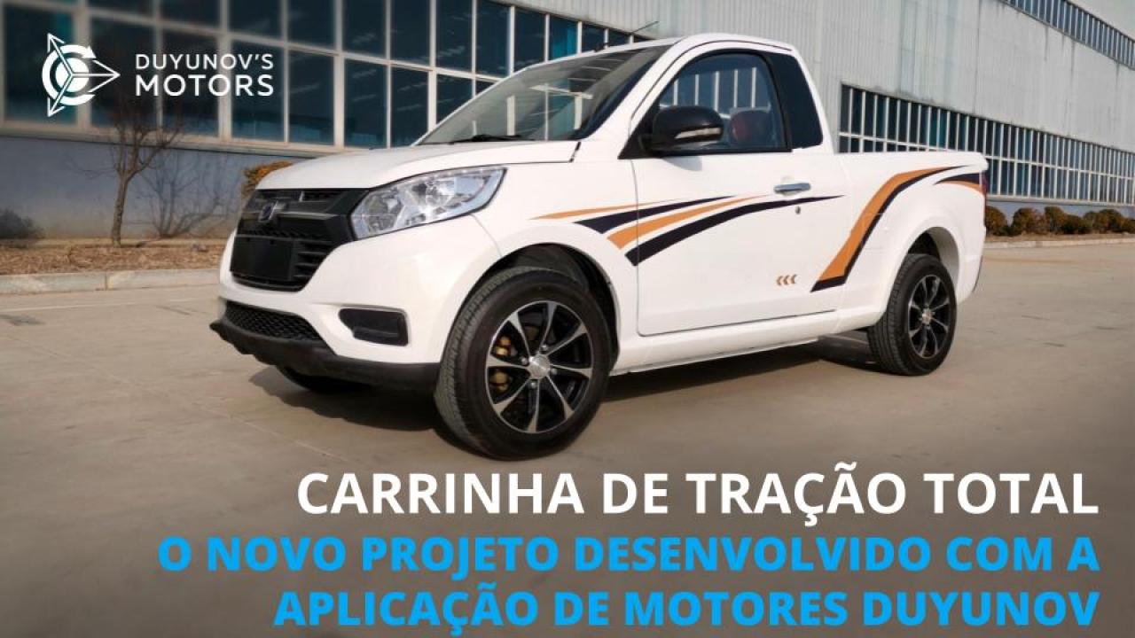 Carrinha de tração total: o novo projeto da ASPP Weihai desenvolvido com a aplicação de motores Duyunov