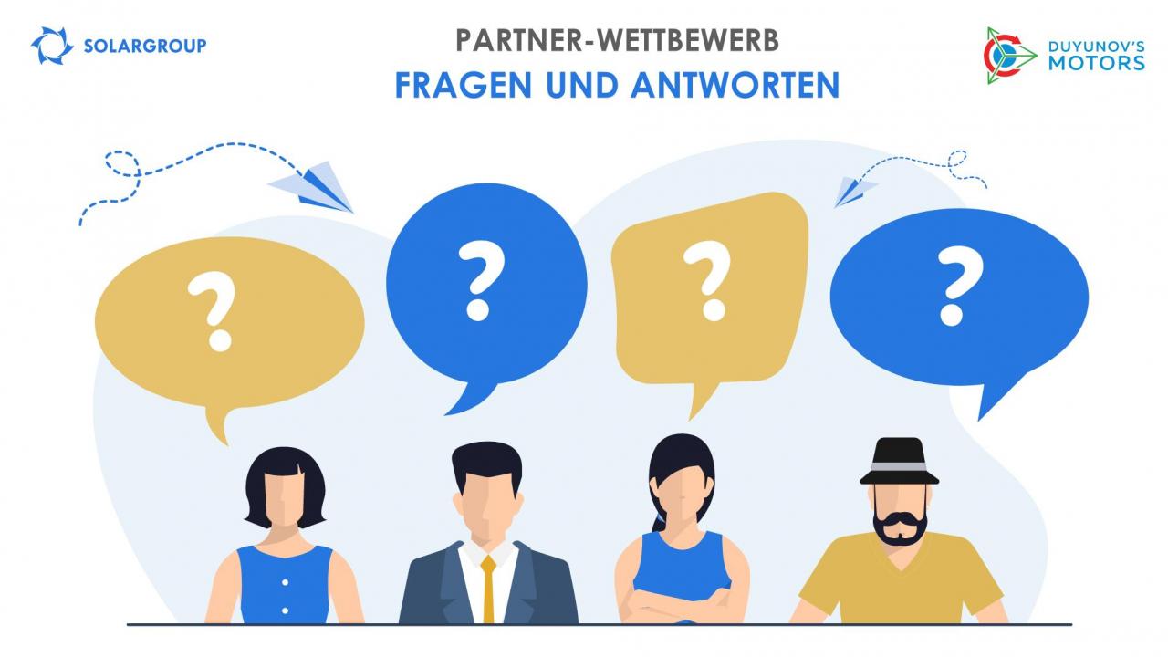 Partner-Wettbewerb: Sie fragen — wir antworten