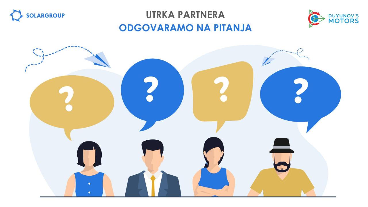 Utrka partnera: pitali ste - odgovaramo