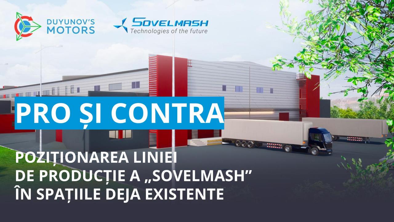 De ce linia de producție a „Sovelmash” nu este ceată în spațiile deja existente?