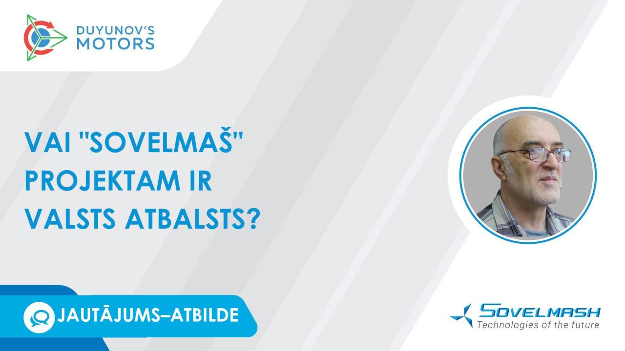 Vai "Sovelmaš" projektam ir valsts atbalsts | Rubrika "Jautājums–atbilde"