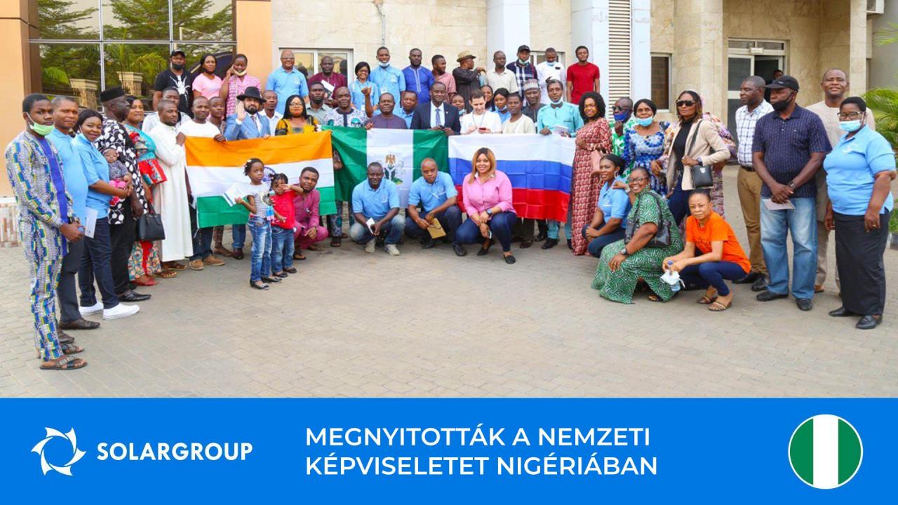 Nigéria: megnyitott a SOLARGROUP nemzeti képviselete