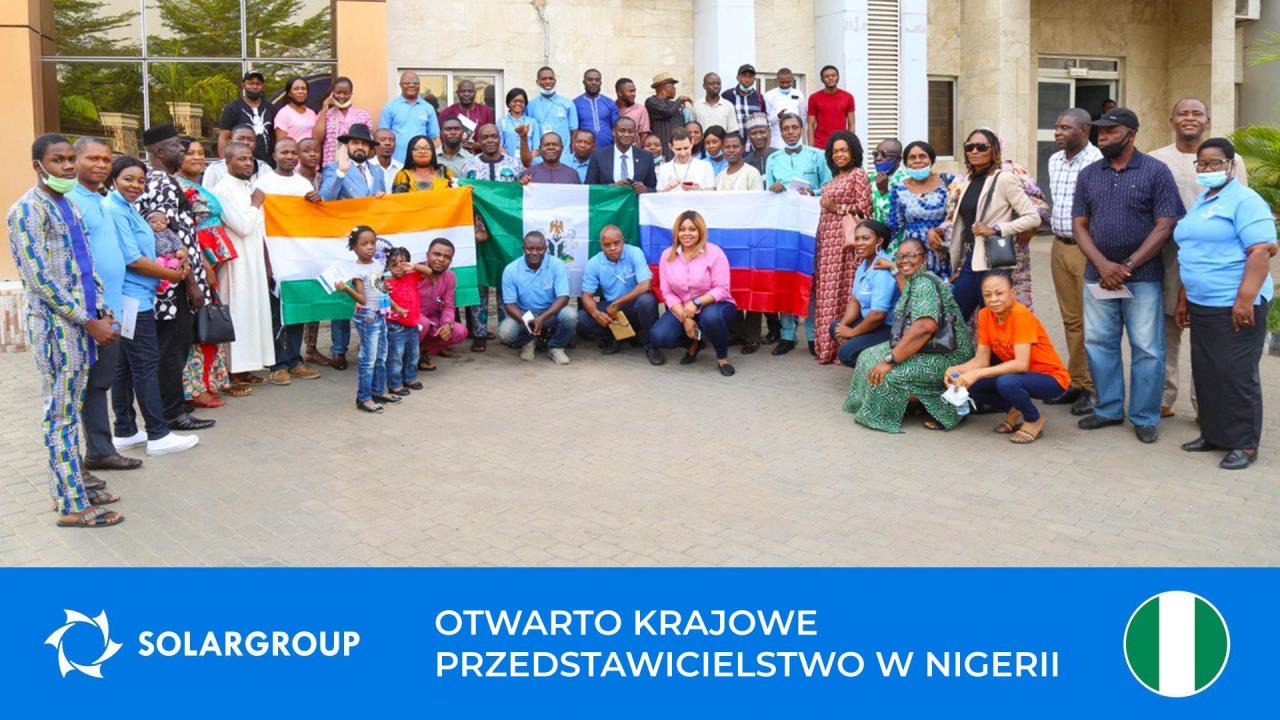 Nigeria: otwarto krajowe przedstawicielstwo SOLARGROUP