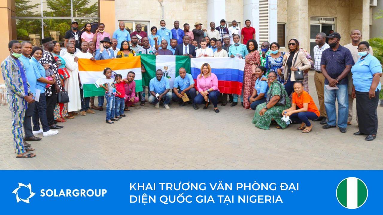 Nigeria: Khai trương văn phòng đại diện quốc gia của SOLARGROUP