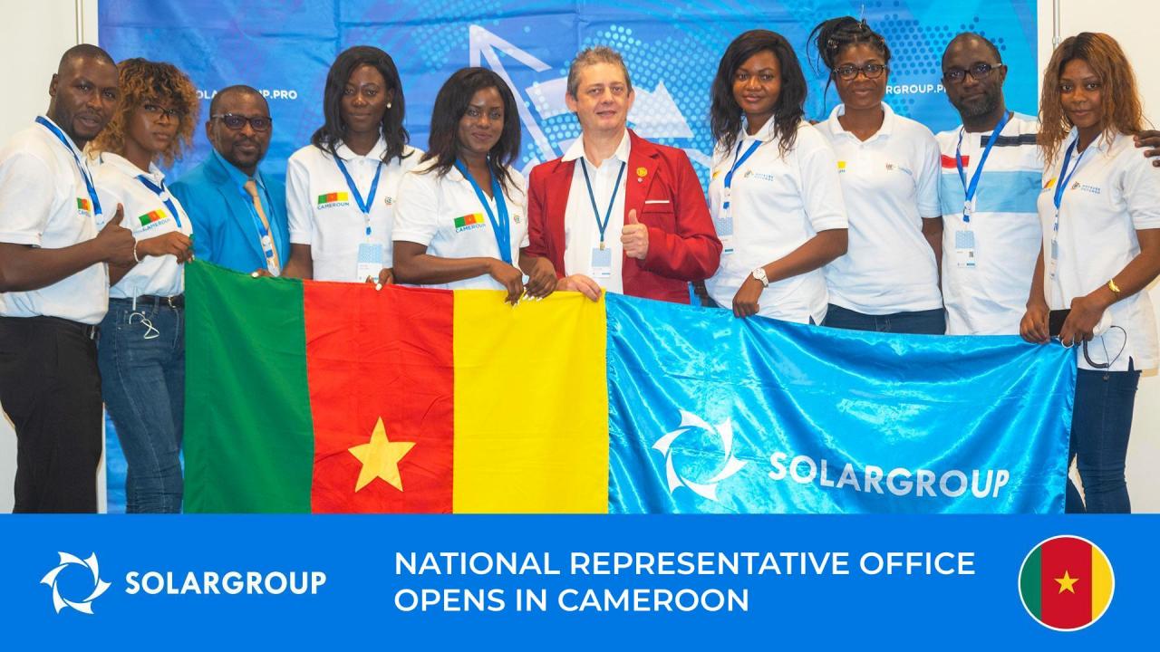 National representative office of SOLARGROUP opens in Cameroon