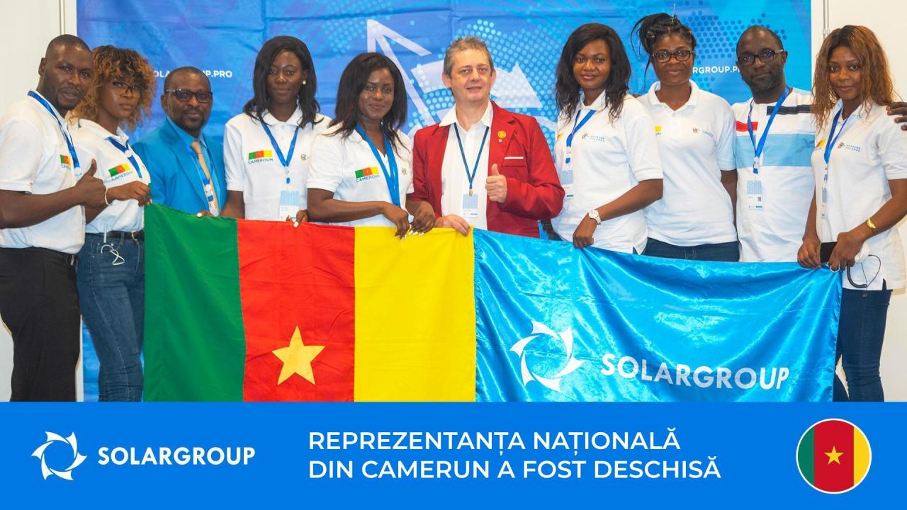 În Camerun a fost deschisă o reprezentanță națională a SOLARGROUP