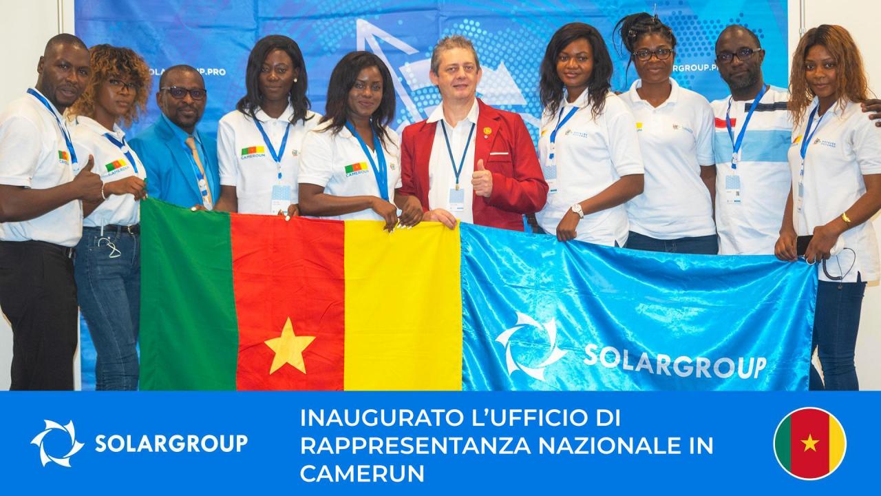 In Camerun è stato inaugurato il nuovo ufficio di rappresentanza nazionale SOLARGROUP