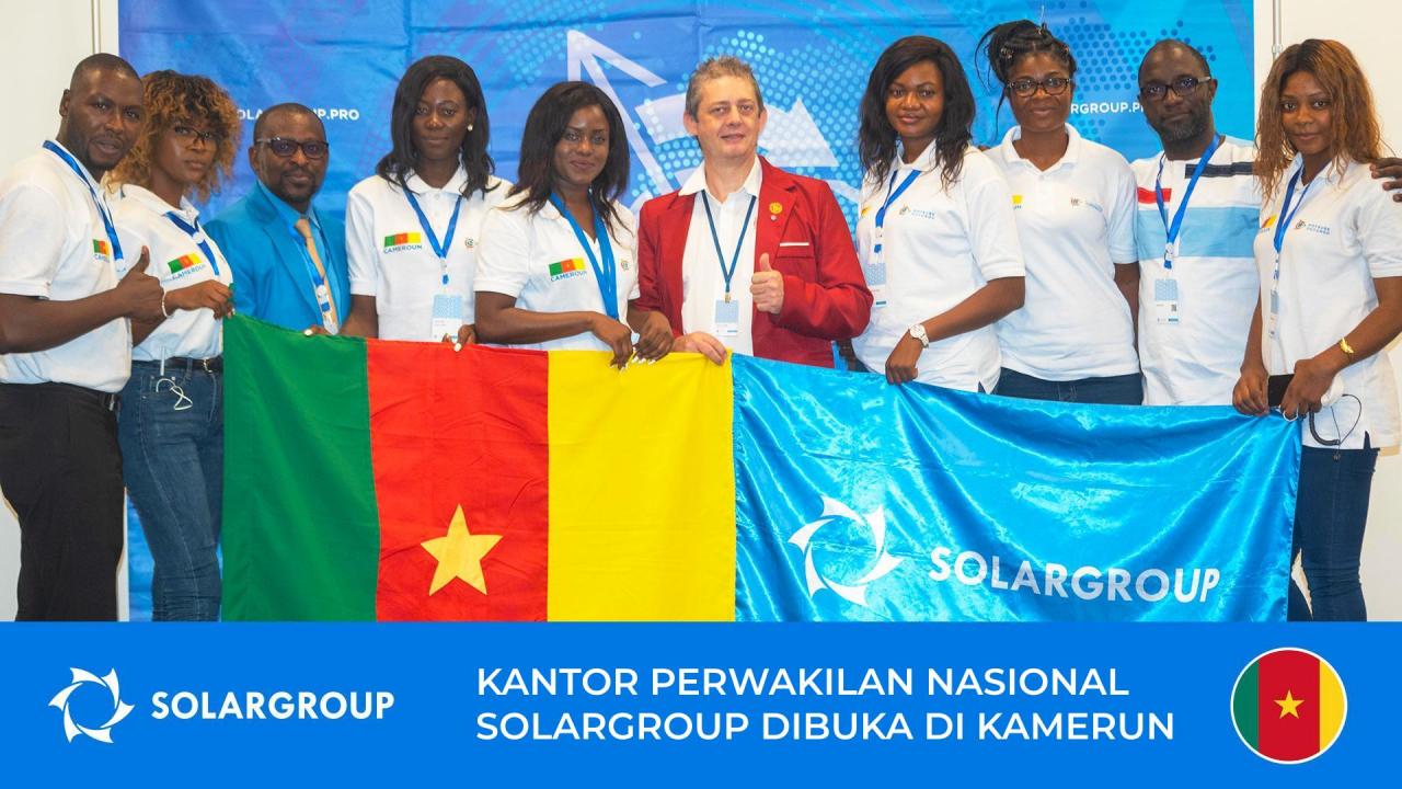 Kantor perwakilan nasional SOLARGROUP dibuka di Kamerun