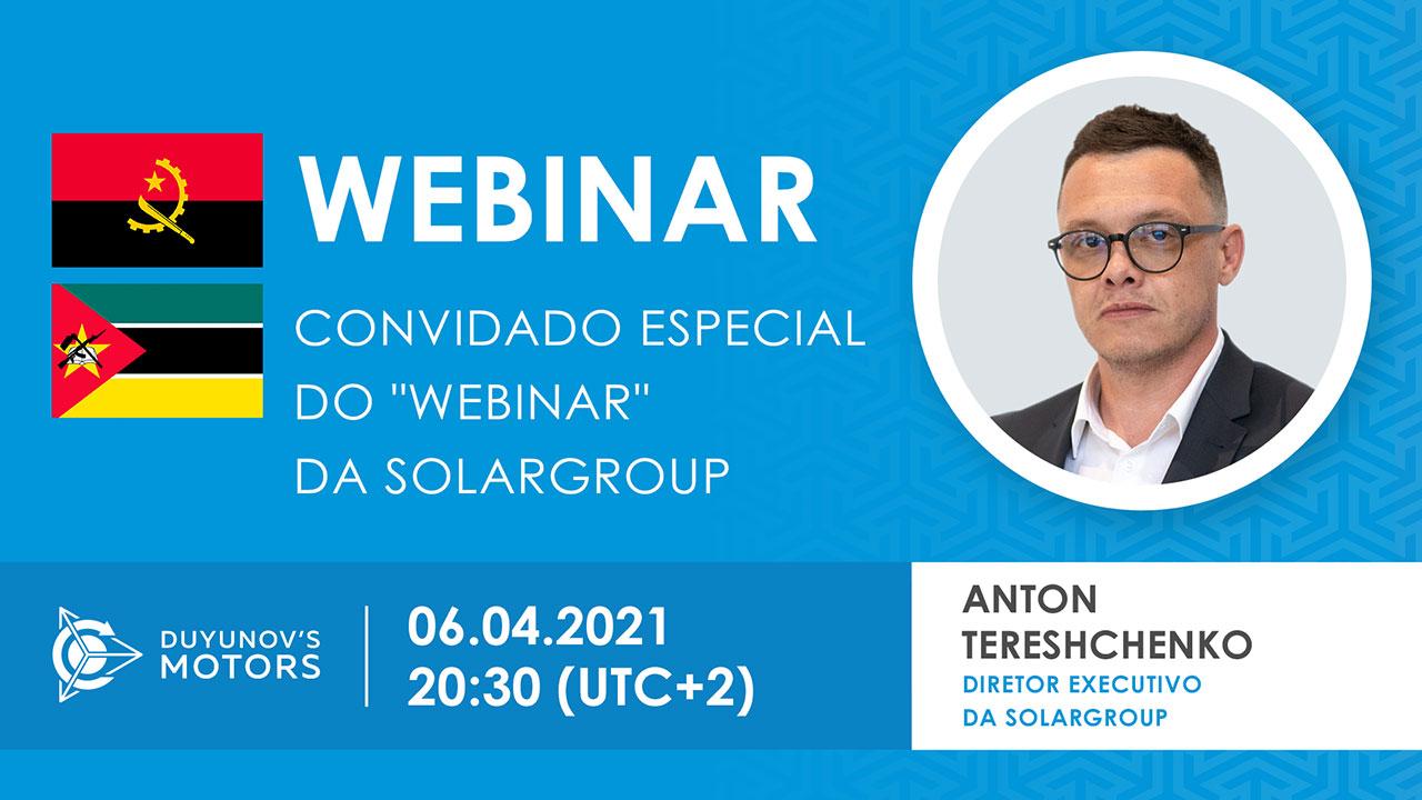 Portugal. Apresentação do projeto de investimento "Duyunov's motors"