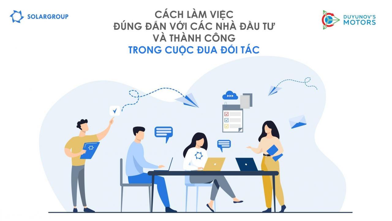 Làm việc đúng cách với các nhà đầu tư: cách duy trì và nhân rộng kết quả công việc của bạn