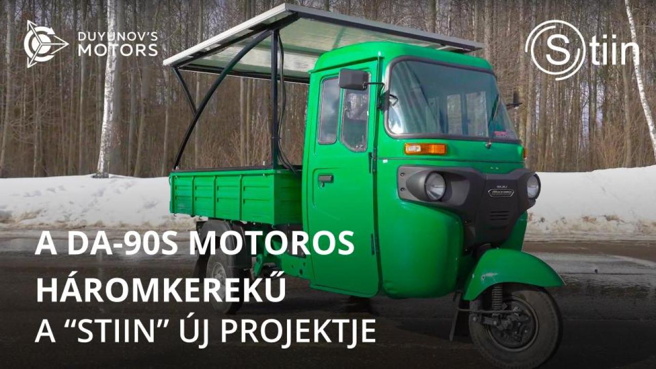 Duyunov motoros háromkerekű : a „STIIN" vállalat új projektje