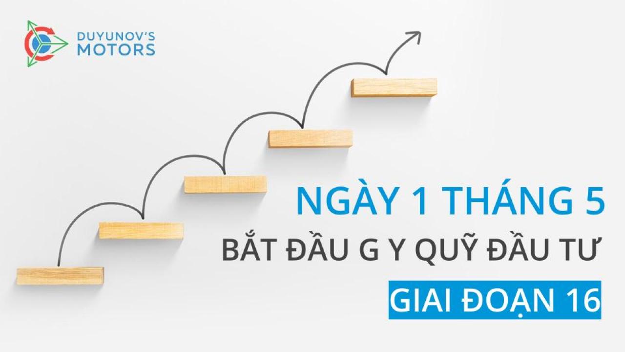 Vào ngày 1 tháng 5, dự án "Động cơ của Duyunov" sẽ bước vào giai đoạn gây quỹ đầu tư mới - giai đoạn 16