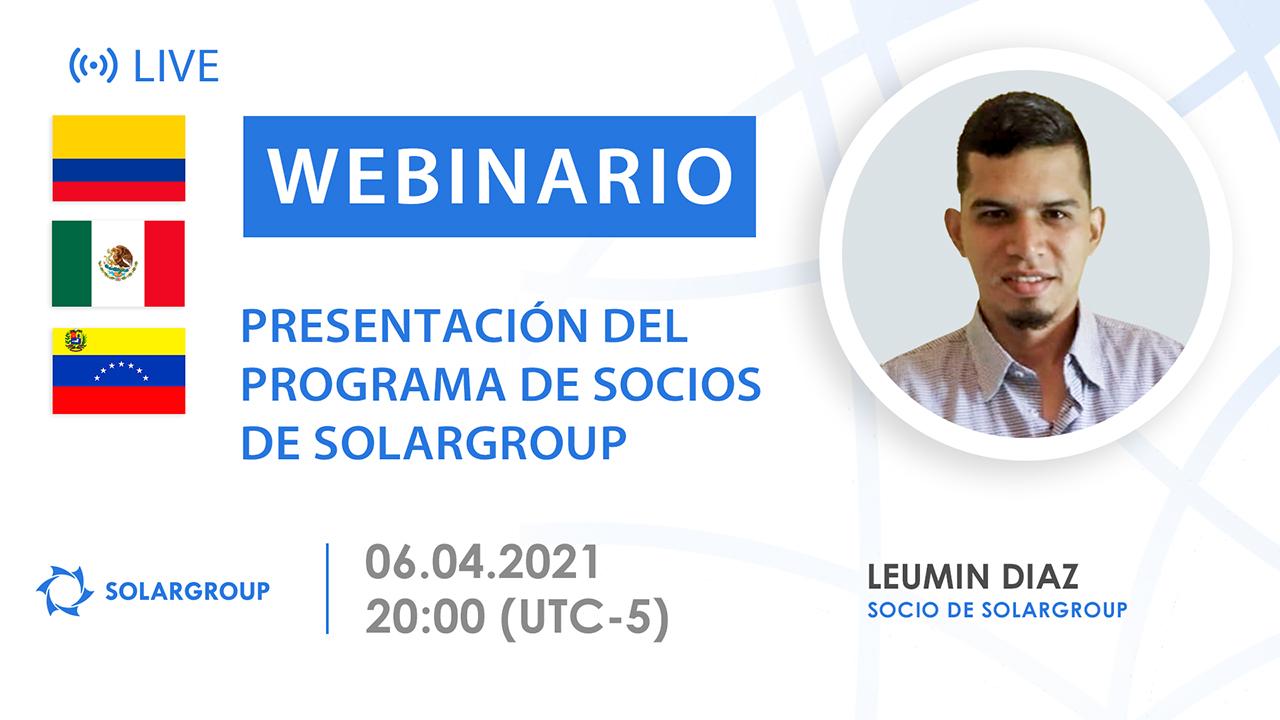 Latinoamerica. Presentación del programa de socios de SOLARGROUP