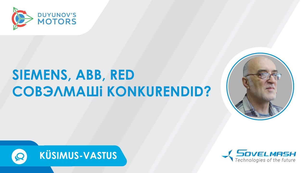 Siemens, ABB, RED - Совэлмашi konkurendid?