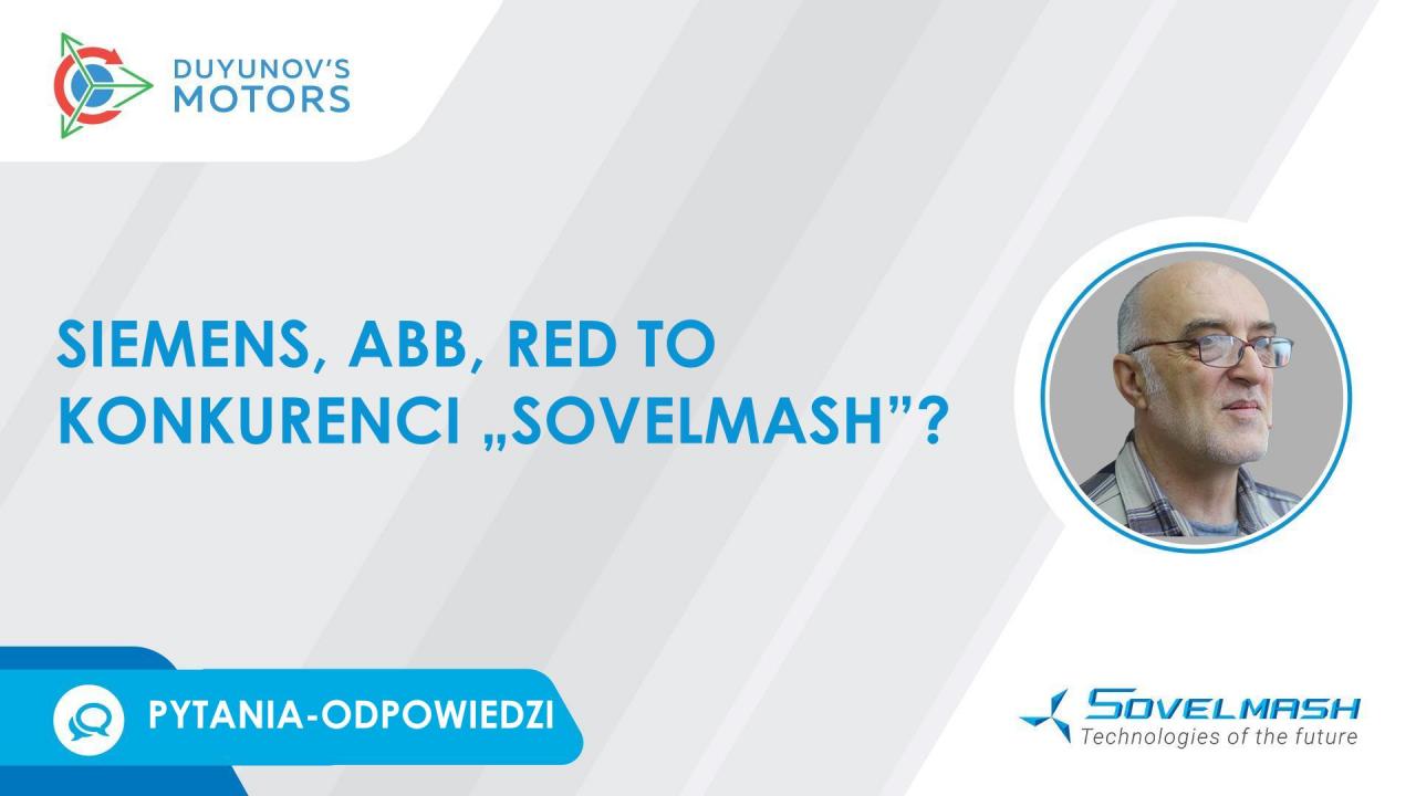 Siemens, ABB, RED — konkurenci „SovElmash”?