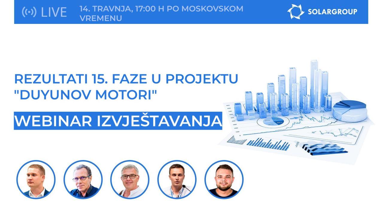 Rezultati 15. faze u projektu "Duyunov Motori": već sutra u eteru