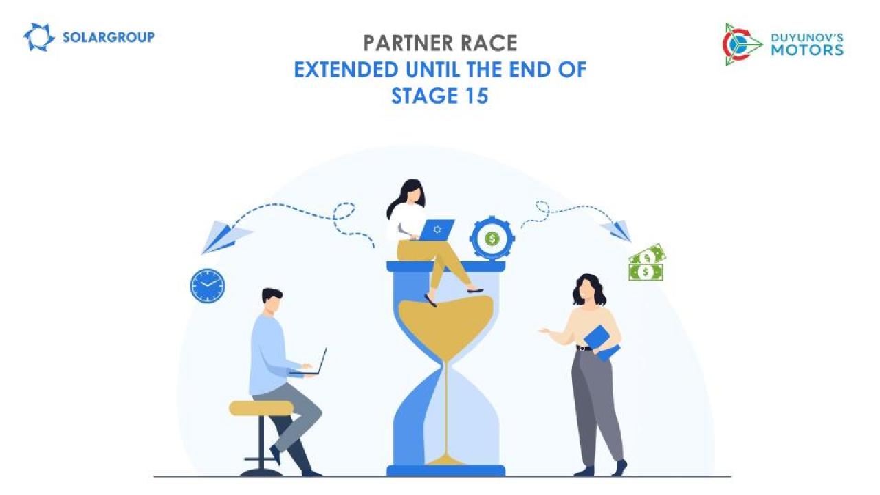 Partner Race: we give you overtime for your new records