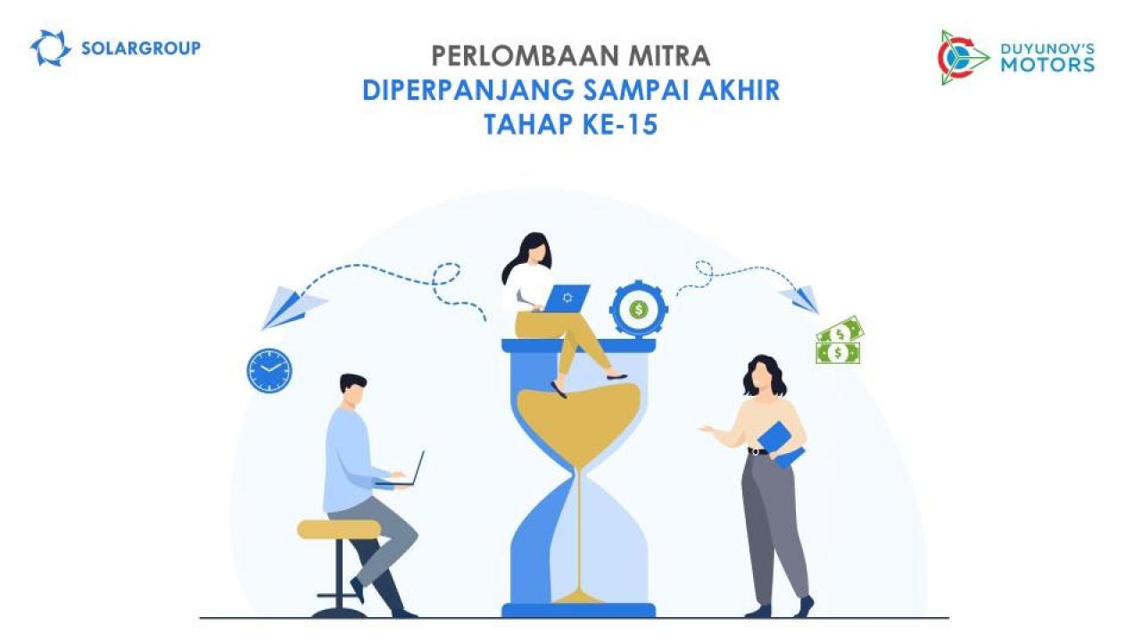 Perlombaan Mitra: kami memberi Anda uang lembur jika Anda mencapai rekor baru