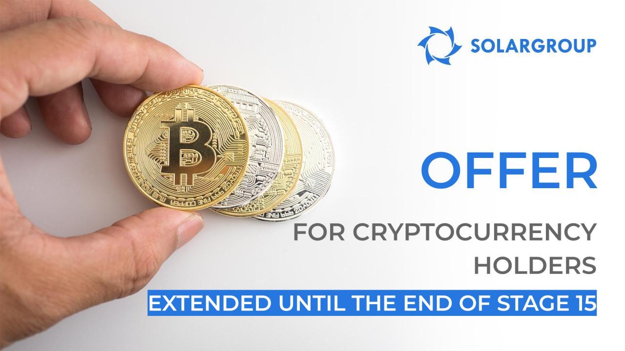 More time to get bonuses: we are extending the offer for cryptocurrency holders