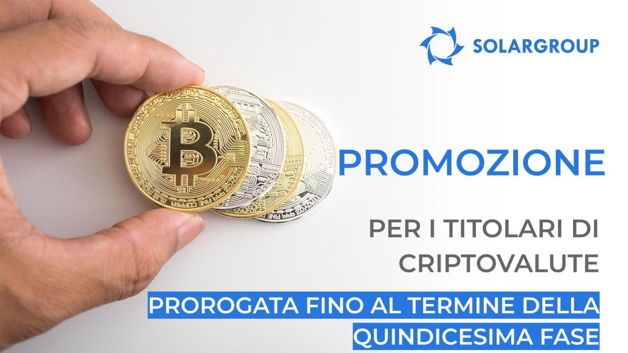 Ancora più tempo per ricevere i bonus: prorogata la promozione per i titolari di criptovalute