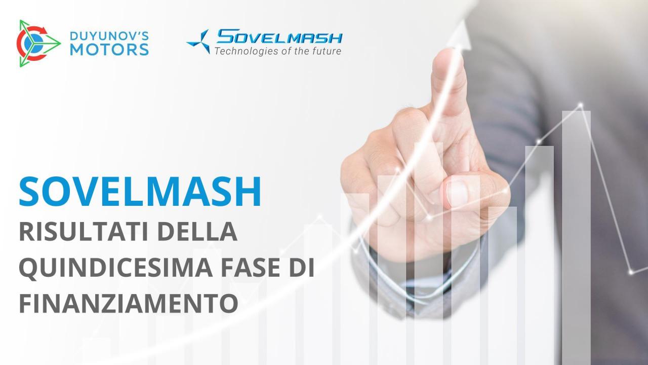 Sovelmash: risultati della quindicesima fase di finanziamento