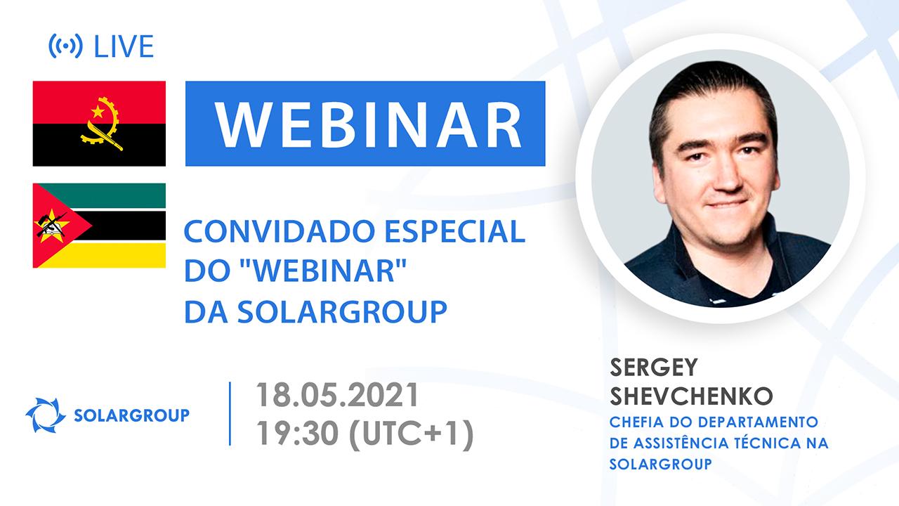Portugal. Convidado especial do "webinar" da SOLARGROUP