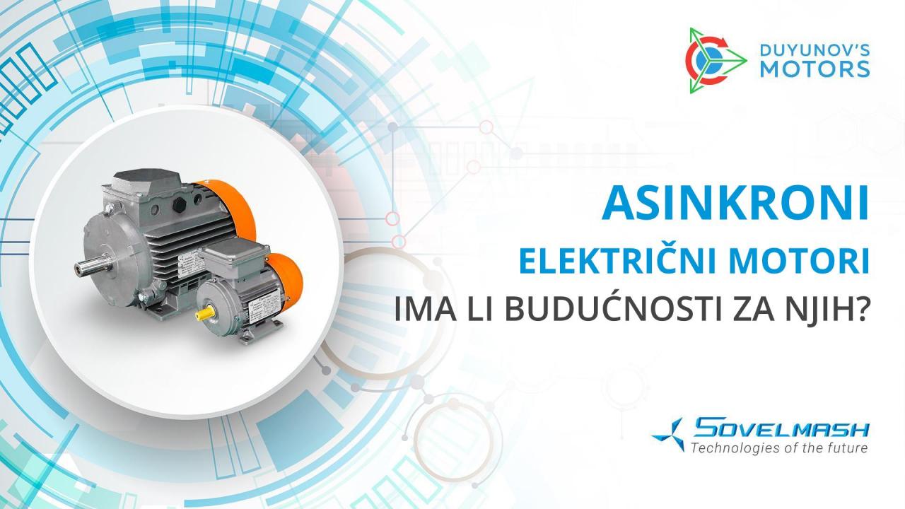 Asinkroni električni motori: ima li budućnosti za njih?