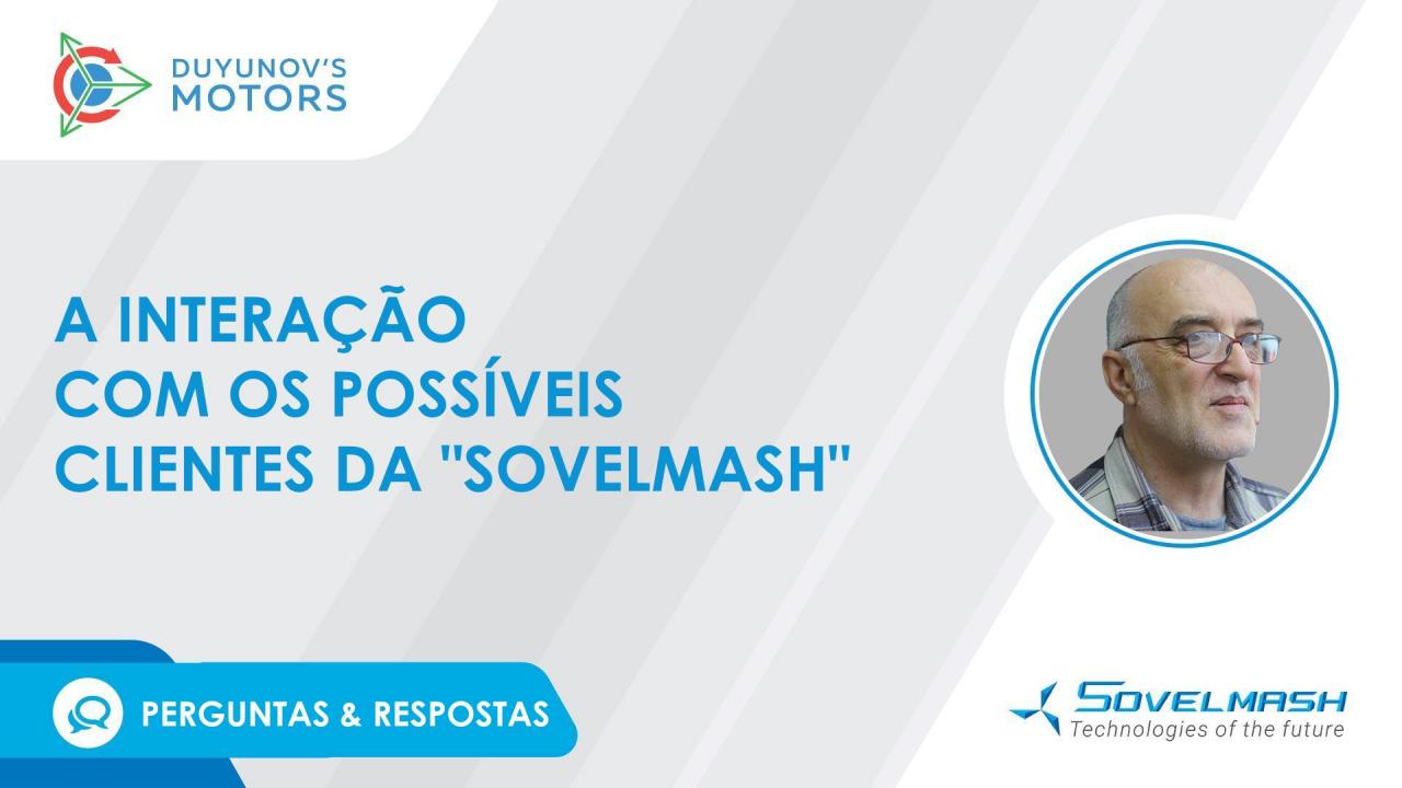 A interação com os possíveis clientes da "Sovelmash" | Perguntas & Respostas