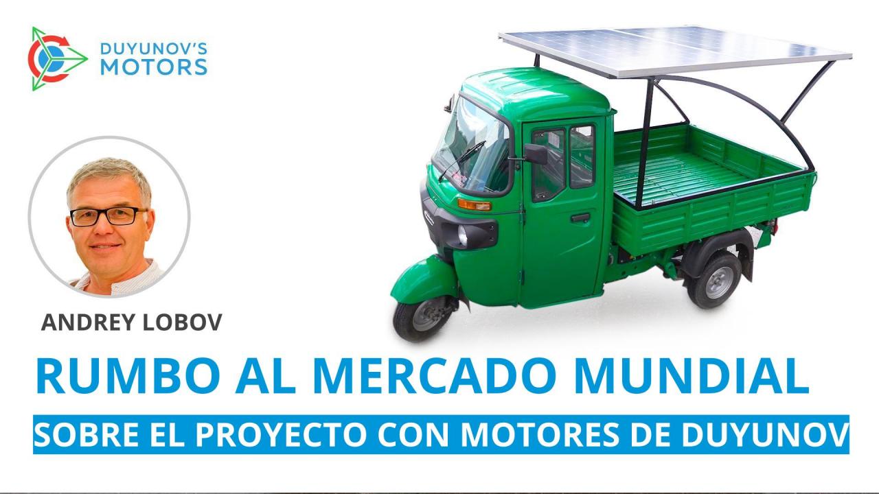 Rumbo al mercado mundial: el equipo de Andrey Lobov lanza un nuevo proyecto con motores de Duyunov