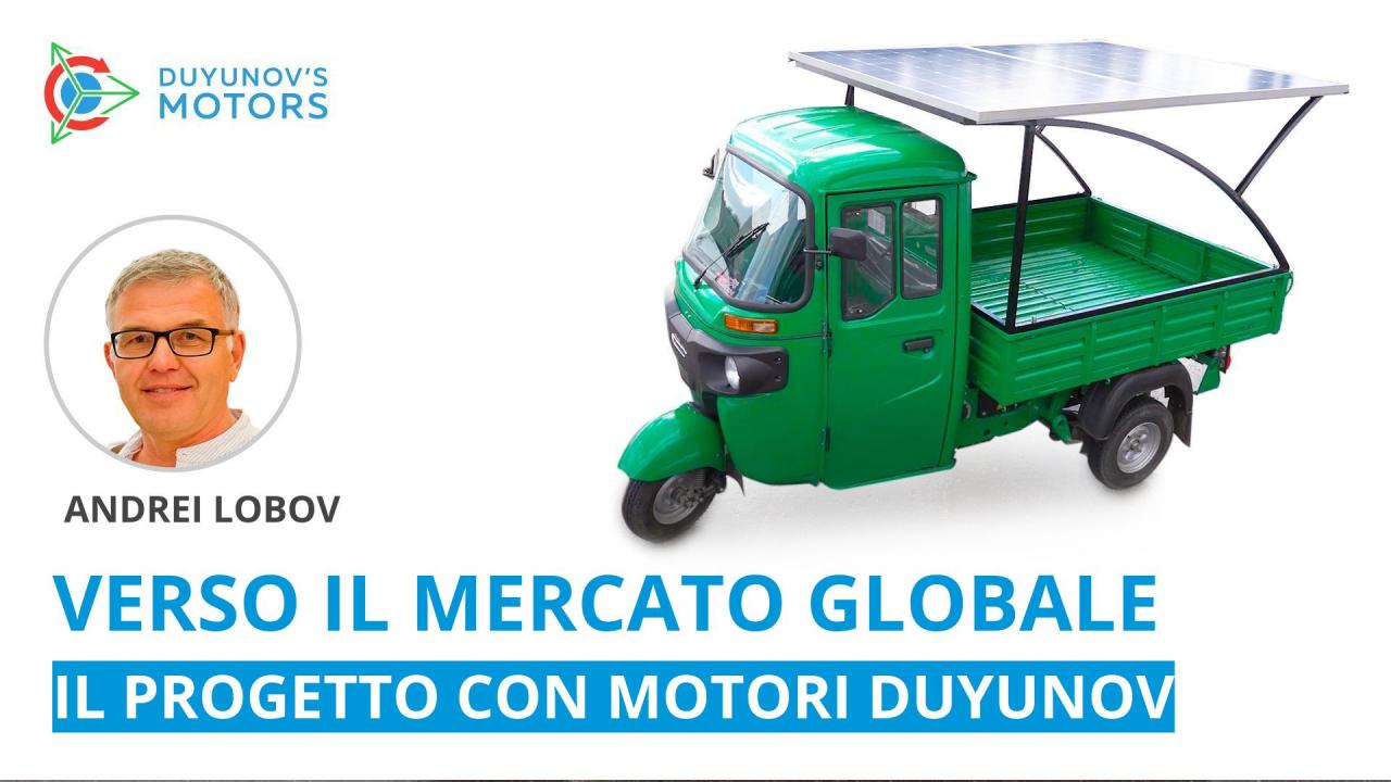 Verso il mercato globale: il team di Andrei Lobov lancia un nuovo progetto con i motori Duyunov