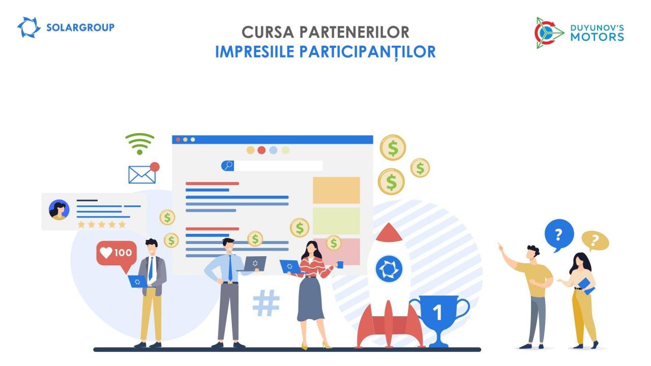 Cursa partenerilor: impresiile participanților