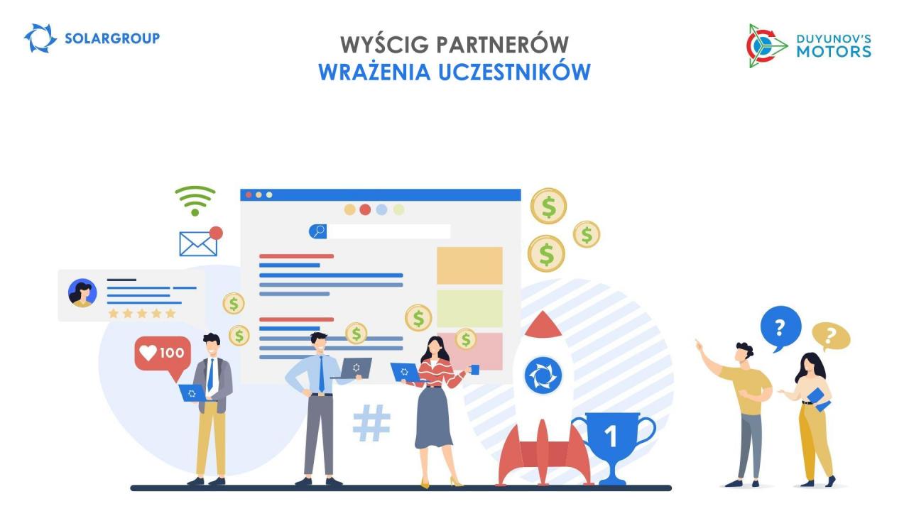 Wyścig partnerów: wrażenia uczestników