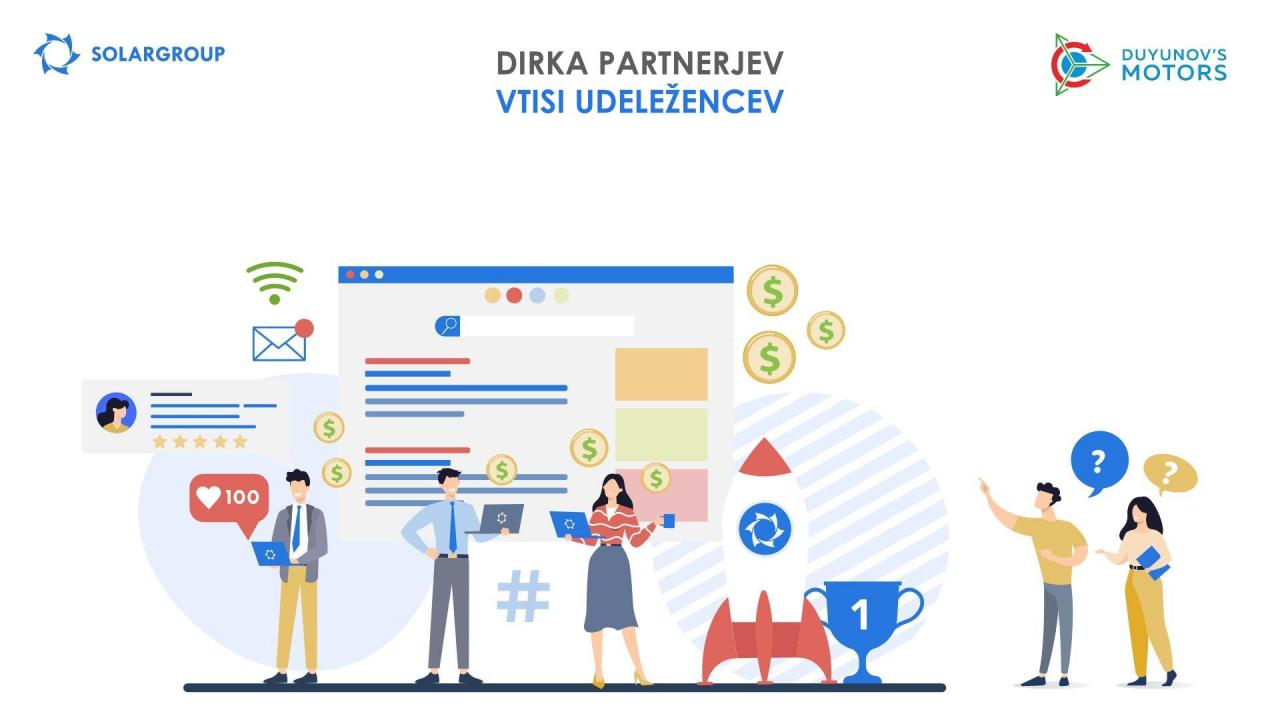 Dirka partnerjev: vtisi udeležencev