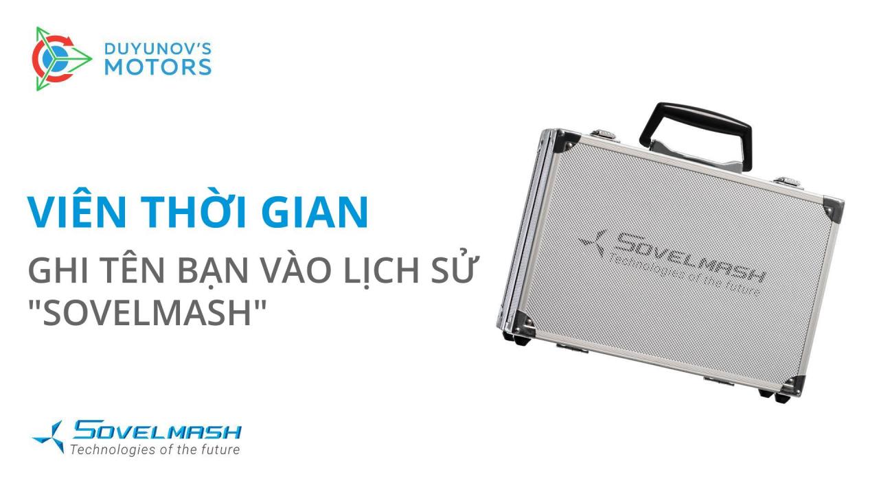 Ghi tên bạn vào lịch sử của "Sovelmash" — giờ vẫn chưa quá muộn!