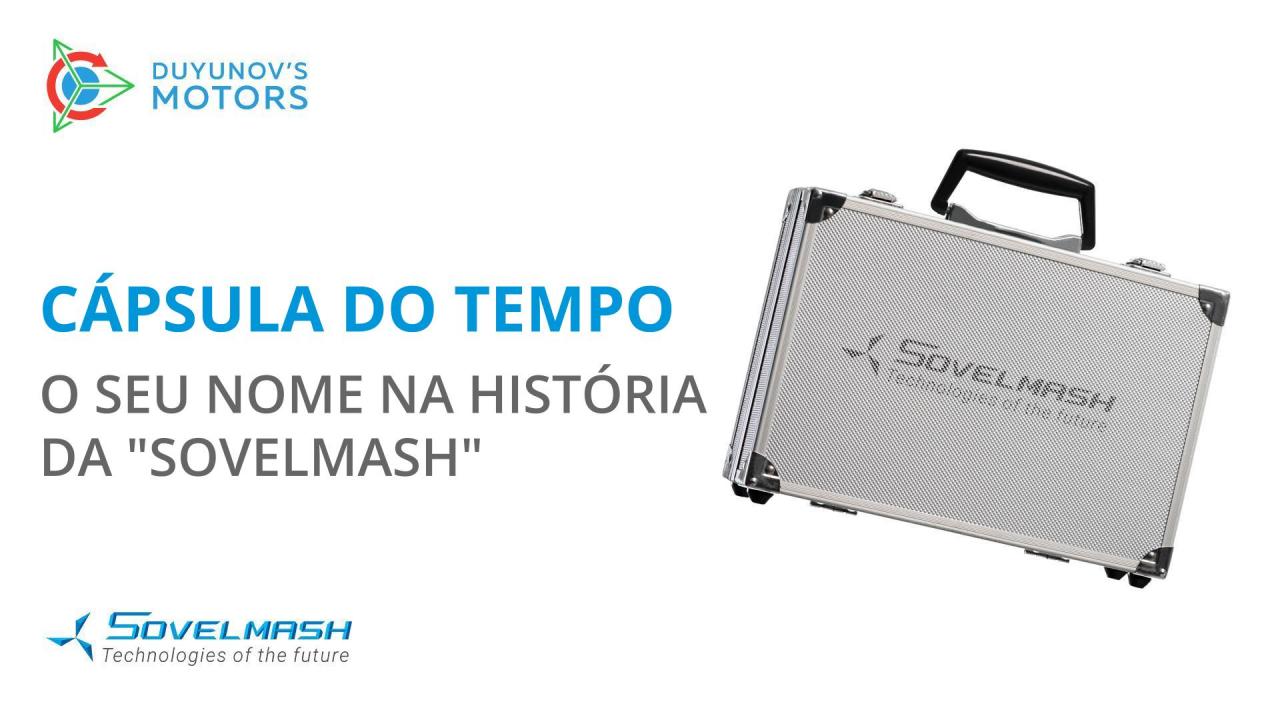 Deixe o seu nome na história da "Sovelmash" — ainda não é tarde!