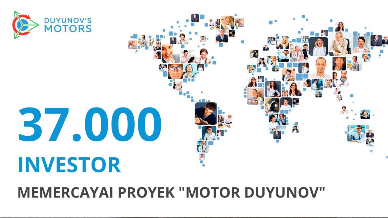 "Motor Duyunov": ulasan proyek oleh para investor dari seluruh dunia