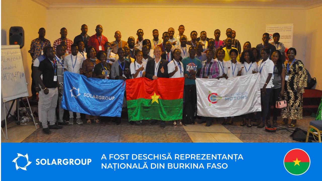 A fost deschisă reprezentanța națională a SOLARGROUP din Burkina Faso