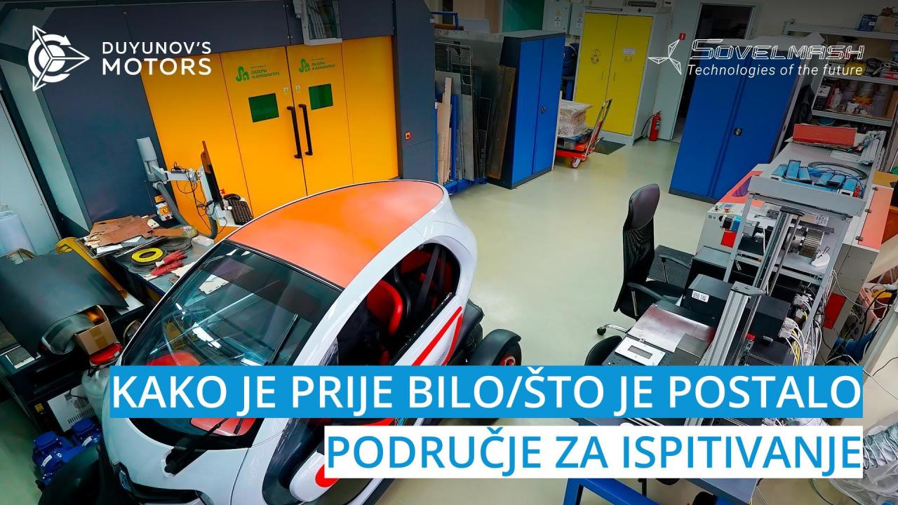 Područje za ispitivanje tvrtke "Sovelmash": kako je prije bilo/što je postalo