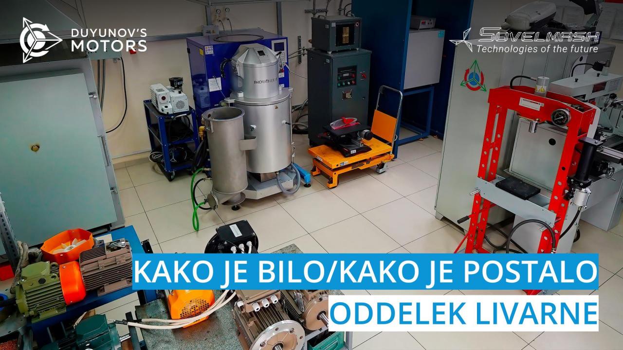 Oddelek livarne "Sovelmash": kako je bilo/kako je postalo