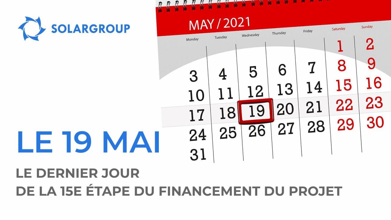 Le 19 mai, la 15e étape du financement du projet des "Moteurs Duyunov" s'achève.