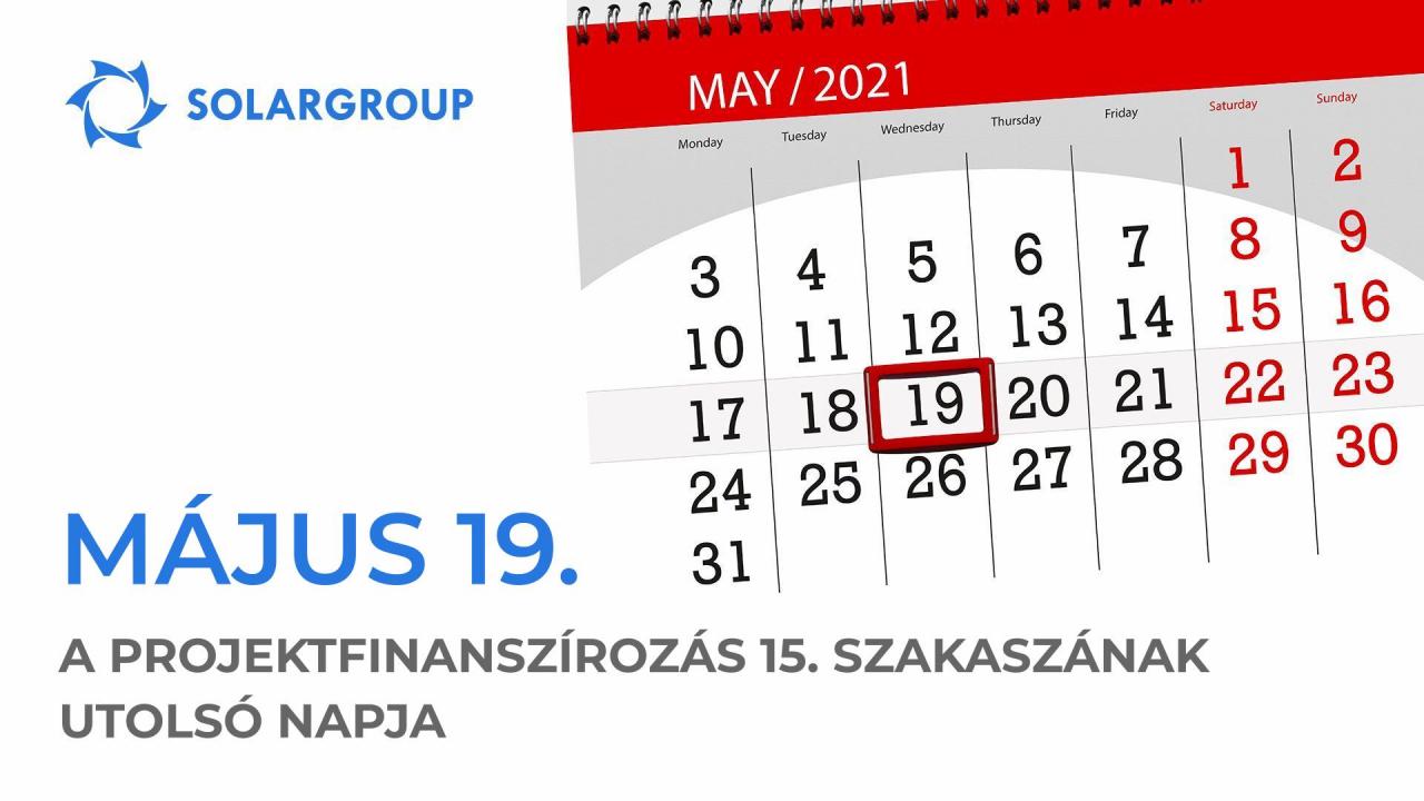 Május 19-én véget ér a „Duyunov Motorok" projekt finanszírozásának 15. szakasza.