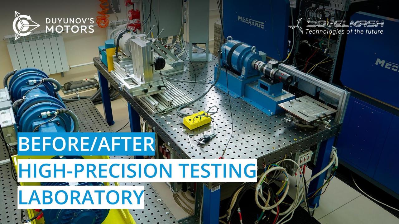 High-precision testing laboratory of "Sovelmash": before/after