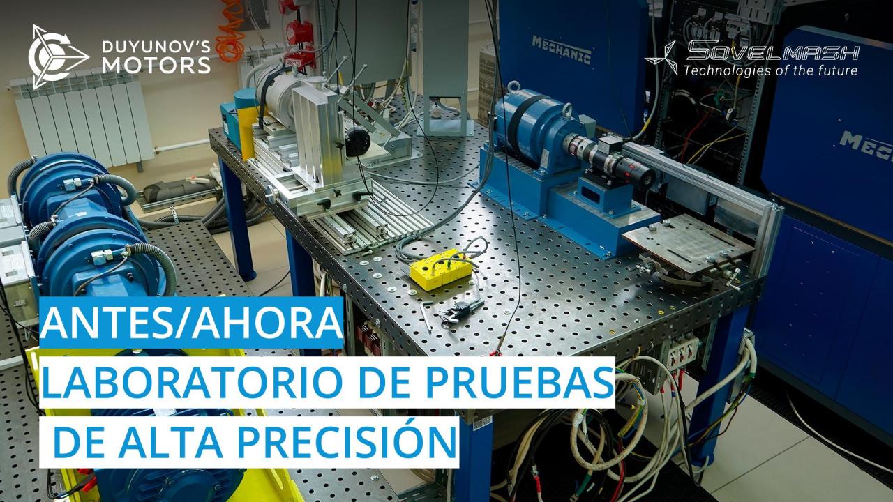 Laboratorio de pruebas de alta precisión de "Sovelmash": antes/ahora