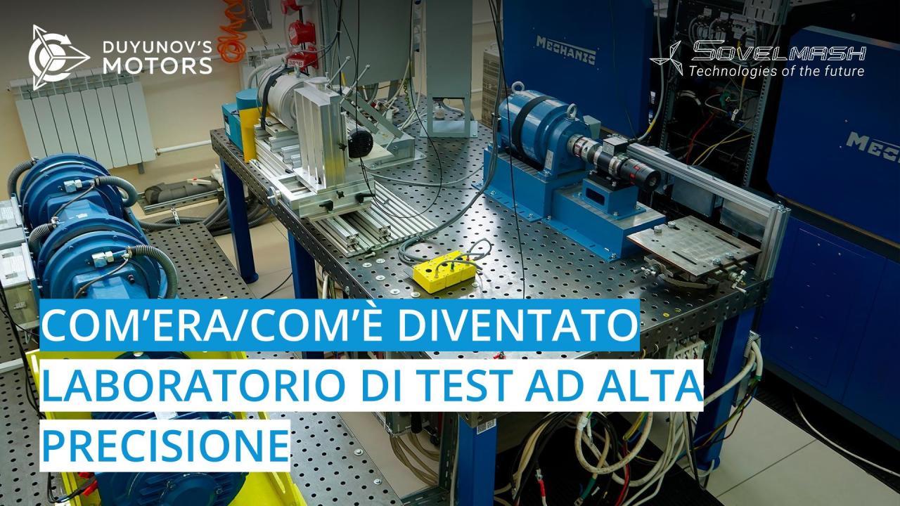 Laboratorio di test ad alta precisione Sovelmash: com'era/com'è diventato