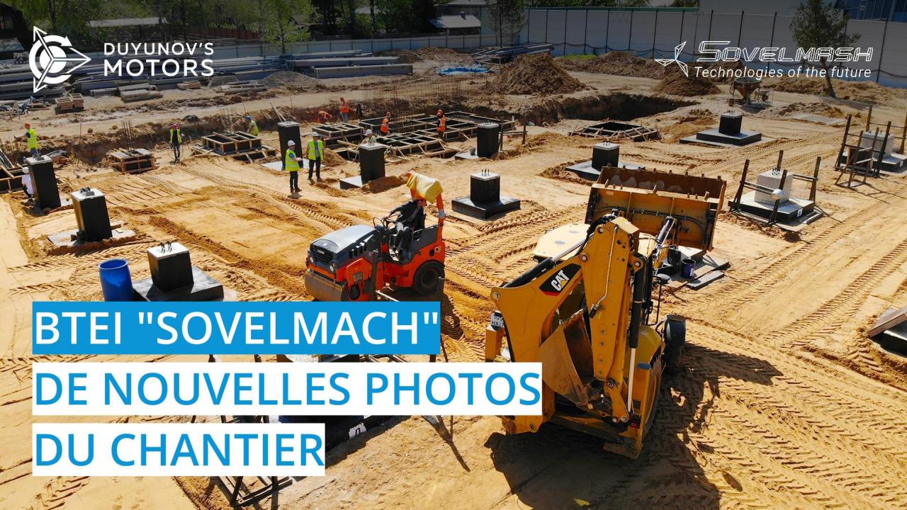 BTEI "Sovelmach" : de nouvelles photos du chantier