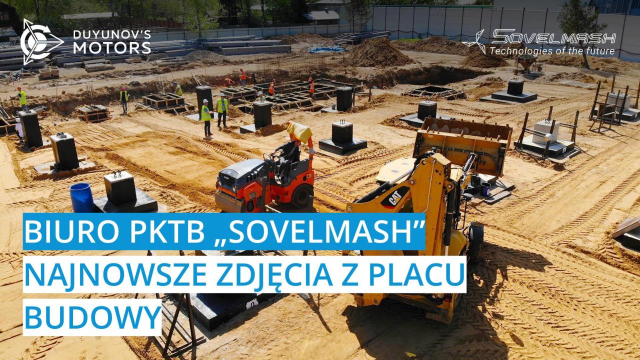 Biuro PKTB „Sovelmash”: najnowsze zdjęcia z placu budowy