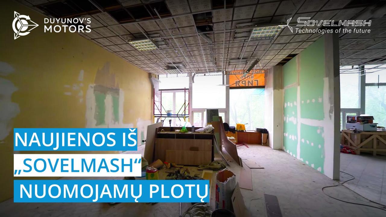 Naujienos iš „Sovelmash“ nuomojamų plotų