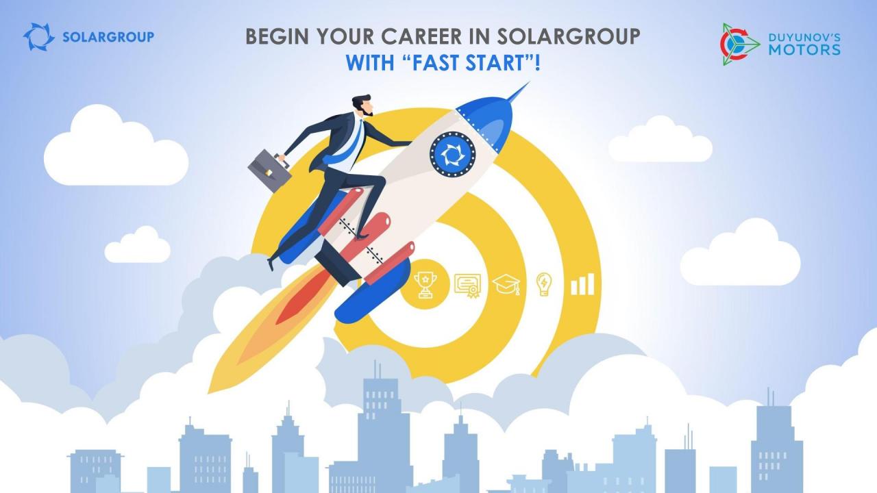 Begin your career in SOLARGROUP with "Fast Start"!