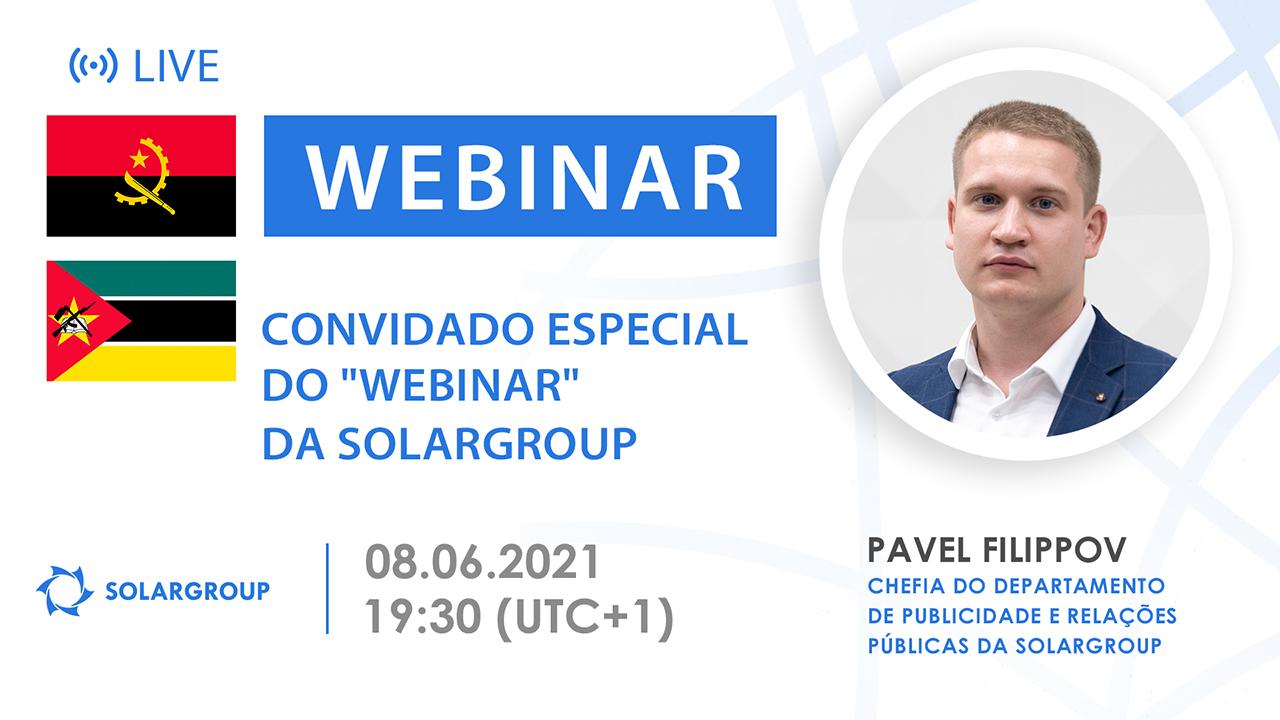 Portugal. Convidado especial do "webinar" da SOLARGROUP